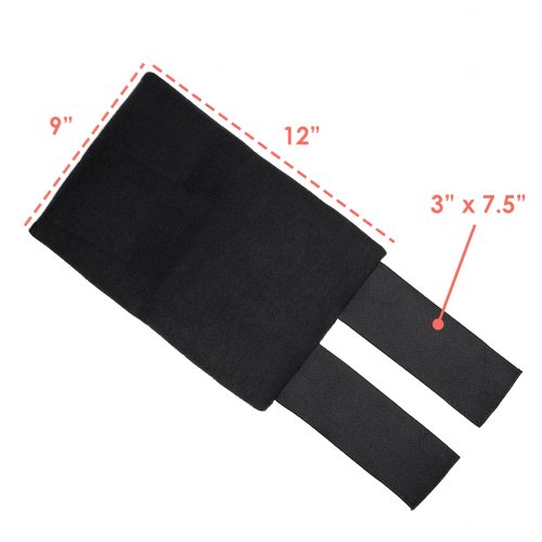 dimensions of the therapy ice pack cold compression wrap 